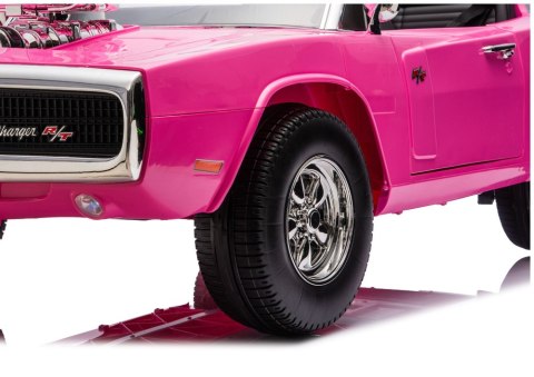 Auto Na Akumulator Dodge Charger R/T DLS-K12 24V7Ah Różowy LEAN CARS