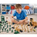 Baza Wojskowa Figurki Żołnierzyki Pojazdy Duży Zestaw Militarny 400 el. LEAN Toys