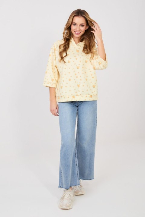 Bluza Damska Model IT-BZ-22278.74 Light Yellow - Italy Moda Italy Moda