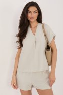 Bluzka Model D60103M11235B2 Light Beige - Sublevel Sublevel