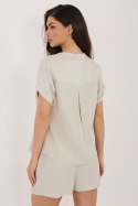 Bluzka Model D60103M11235B2 Light Beige - Sublevel Sublevel