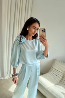 Bluzka Model Giana BBL BLU0178 Baby Blue - Roco Fashion Roco Fashion