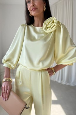 Bluzka Model Giana ZOL BLU0178 Yellow - Roco Fashion Roco Fashion