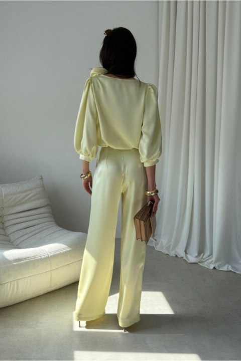 Bluzka Model Giana ZOL BLU0178 Yellow - Roco Fashion Roco Fashion