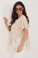 Bluzka Model IT-BZ-81870.18 Beige - Italy Moda Italy Moda