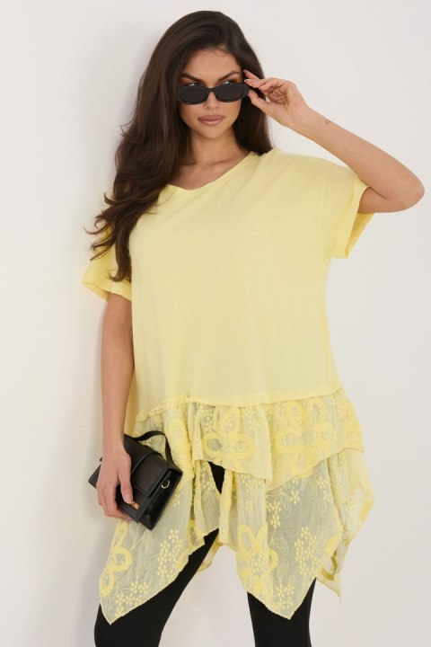 Bluzka Model IT-SK-81869.54 Light Yellow - Italy Moda Italy Moda