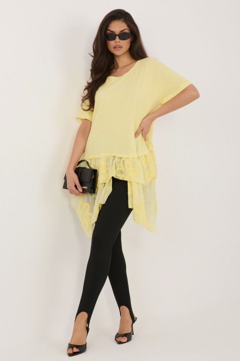 Bluzka Model IT-SK-81869.54 Light Yellow - Italy Moda Italy Moda