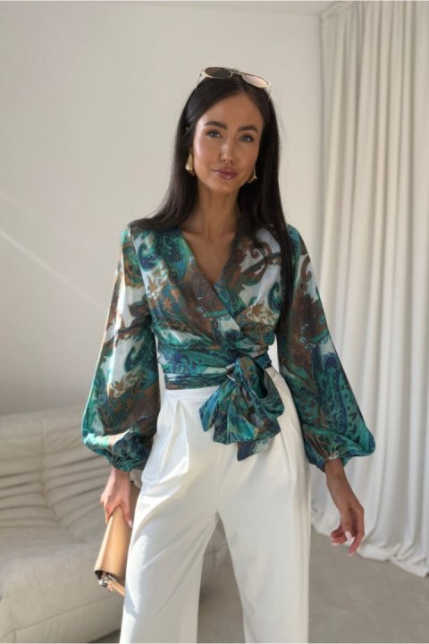 Bluzka Model Valeria BLU0232 W31 Multicolor - Roco Fashion Roco Fashion