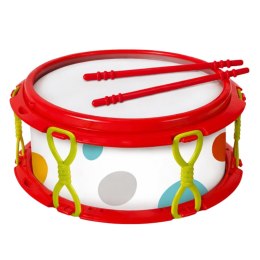 Instrumenty Muzyczne Dla Dzieci Bębenek Grzechotki Tamburyn Kastaniety LEAN Toys