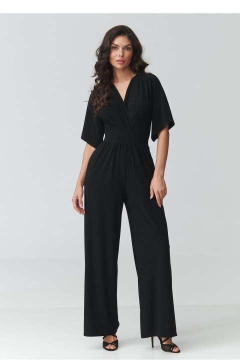 Kombinezon Model M939 Black - Makadamia Makadamia