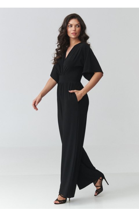 Kombinezon Model M939 Black - Makadamia Makadamia