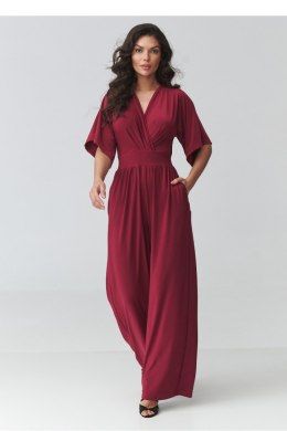 Kombinezon Model M939 Bordo - Makadamia Makadamia