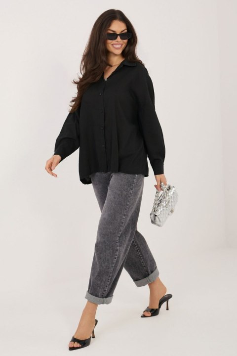 Koszula Damska Model IT-KS-3060.23 Black - Italy Moda Italy Moda