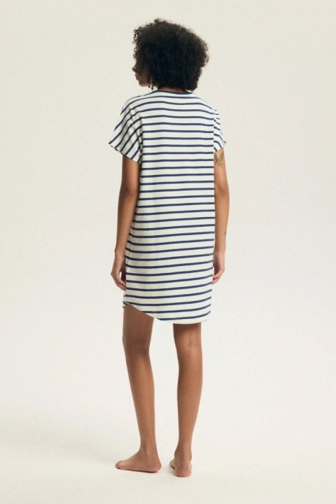 Koszulka nocna Koszula Nocna Model Eulana 45314 Navy - Henderson Henderson