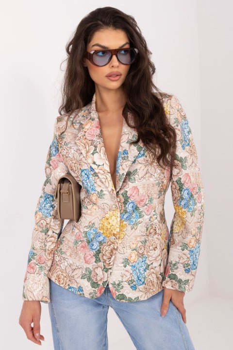 Marynarka Model IT-MA-FL9928.15 Beige - Italy Moda Italy Moda