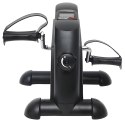 Mini Rowerek Treningowy Rotor Rehabilitacyjny 2w1 Wyświetlacz LCD Czarny LEAN