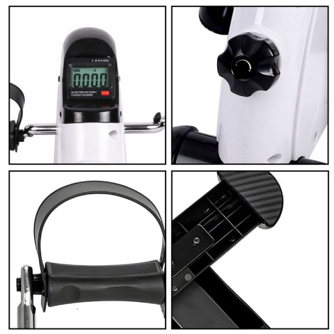 Mini Rowerek Treningowy Rower Rehabilitacyjny Trenażer Na Ręce I Nogi LCD LEAN