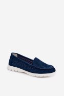 Mokasyny Model Vinceza 95360 Navy - Step in style Step in style