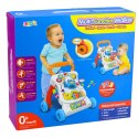 Pchacz Chodzik Edukacyjny Interaktywny Muzyczny Panel 3W1 Dźwięki LEAN Toys