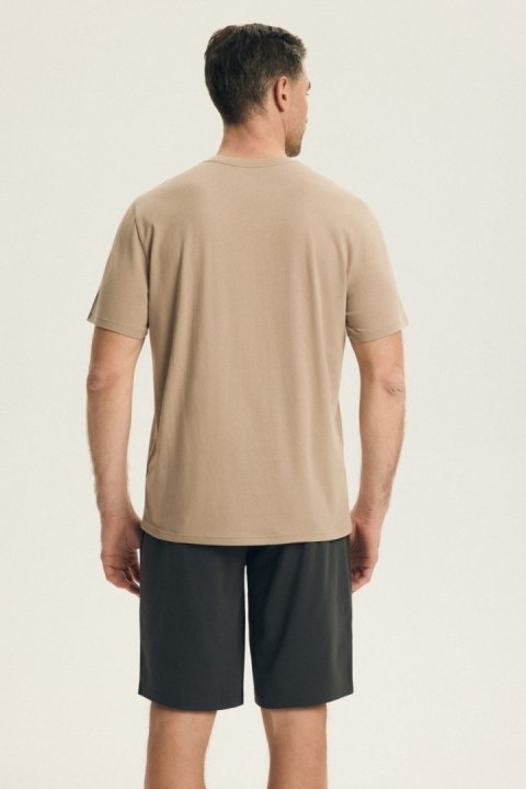 Piżama Męska Model Park 44604 Beige - Henderson Henderson