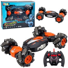 Samochód Zdalnie Sterowany RC Do Driftu Akrobacji Twist Pomarańczowy 1:16 LEAN Toys