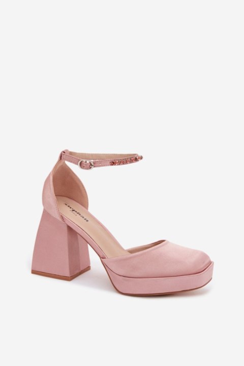 Sandały Model Calistae H-9 Szampan - Step in style Step in style