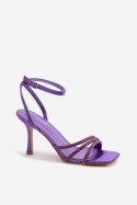 Sandały Model Chiara UC-115 Violet - Step in style Step in style