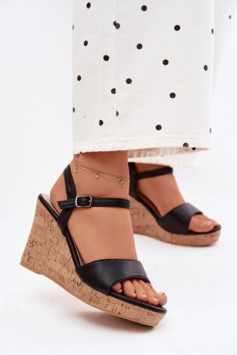 Sandały Model Clarabella 11-11 Black - Step in style Step in style