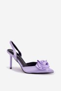 Sandały Model Irina H-35 Violet - Step in style Step in style
