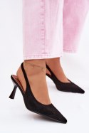 Sandały Model Saria P-1523 Black - Step in style Step in style