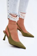 Sandały Model Saria P-1523 Green - Step in style Step in style