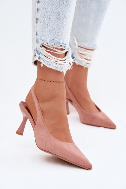Sandały Model Saria P-1523 Pink - Step in style Step in style