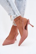 Sandały Model Saria P-1523 Pink - Step in style Step in style