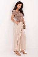 Spodnie Damskie Model IR-SP-YV363.16P Beige - Italy Moda Italy Moda