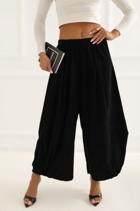 Spodnie Damskie Model IT-SP-FL9321.95 Black - Italy Moda Italy Moda