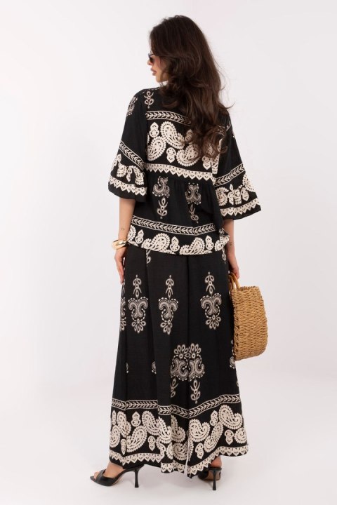 Spodnie Komplet Model IR-KMPL-7282.08P Black - Italy Moda Italy Moda