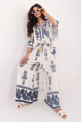 Spodnie Komplet Model IR-KMPL-7282.08P Ecru - Italy Moda Italy Moda