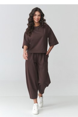 Spodnie Komplet Model M916 Czekolada - Makadamia Makadamia