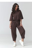 Spodnie Komplet Model M916 Czekolada - Makadamia Makadamia