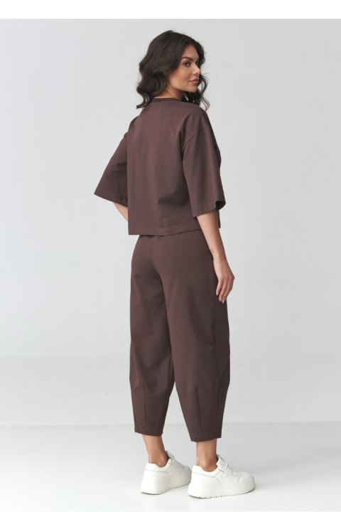 Spodnie Komplet Model M916 Czekolada - Makadamia Makadamia
