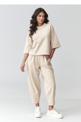 Spodnie Komplet Model M916 Light Beige - Makadamia Makadamia