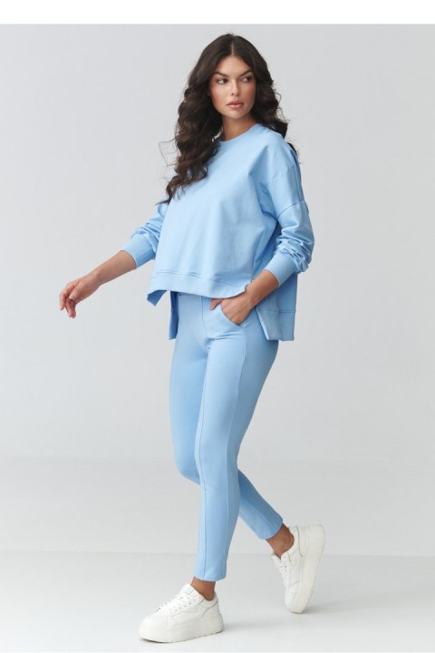 Spodnie Komplet Model M917 Błękit - Makadamia Makadamia