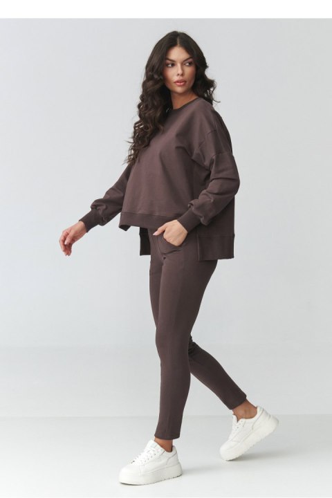 Spodnie Komplet Model M917 Czekolada - Makadamia Makadamia