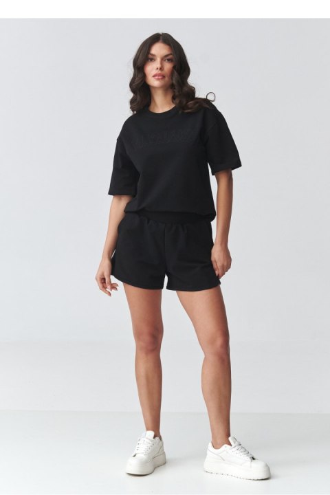 Spodnie Komplet Model M918 Black - Makadamia Makadamia