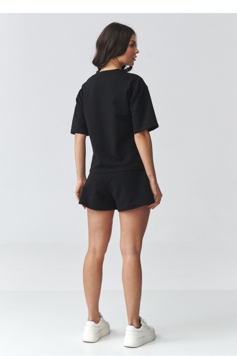 Spodnie Komplet Model M918 Black - Makadamia Makadamia