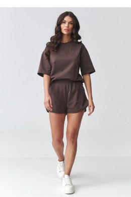 Spodnie Komplet Model M918 Czekolada - Makadamia Makadamia