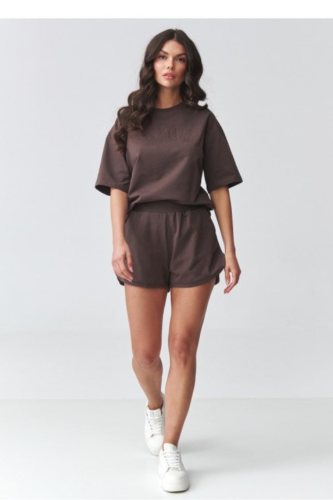 Spodnie Komplet Model M918 Czekolada - Makadamia Makadamia