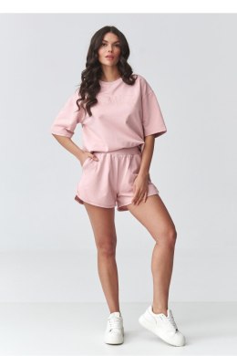 Spodnie Komplet Model M918 Powder Pink - Makadamia Makadamia