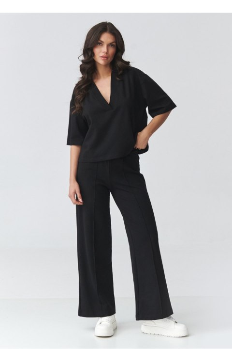 Spodnie Komplet Model M921 Black - Makadamia Makadamia