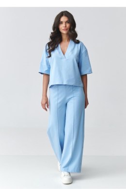 Spodnie Komplet Model M921 Błękit - Makadamia Makadamia